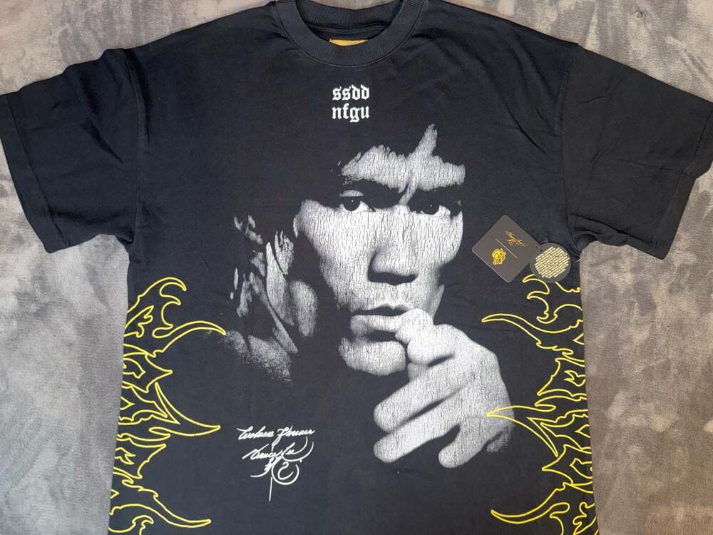Darc Sport x Bruce Lee Don't Think Feel Premium T-Shirt Black Size M